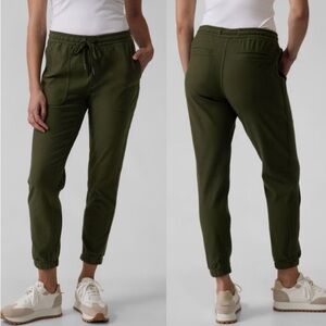 Athleta Farallon Jogger - Olive Green